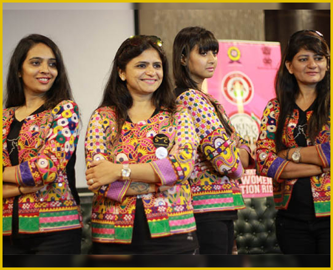 आप लोगों ने अपनी identity code के लिए Pink colour की t-shirt को ही क्यों choose किया जबकि आप इस stereotype को तोड़ भी सकती थीं? Bikers queen Inside